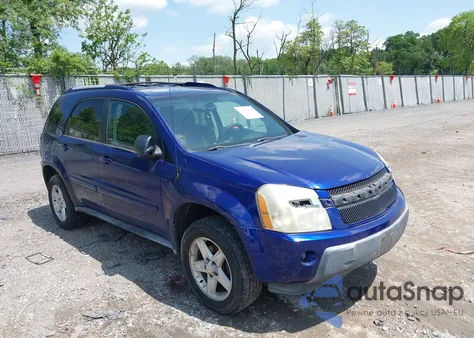 2005 Chevrolet Equinox Lt from USA, damaged, VIN 2CNDL73F556027531